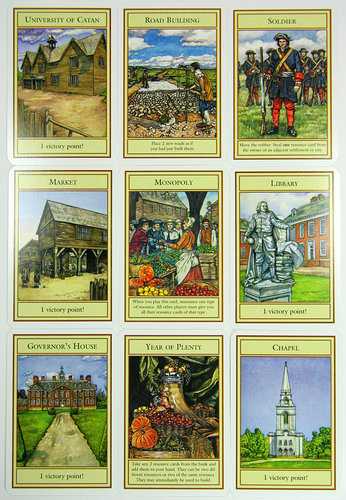 settlers cards